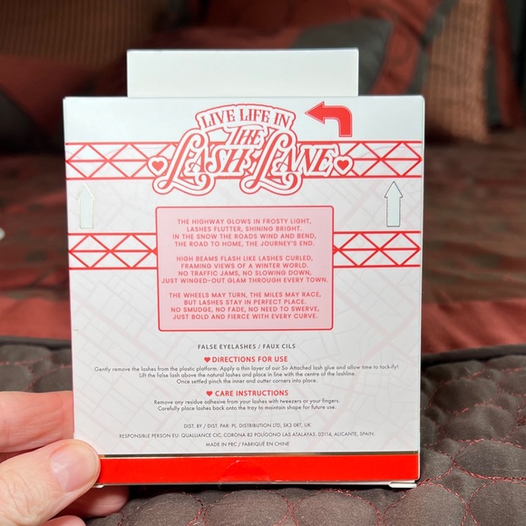 P. Louise Tender Touch Blush, Brown Eye Shadow Base, Sleep Mask Set & Lash Set - Picture 9 of 9